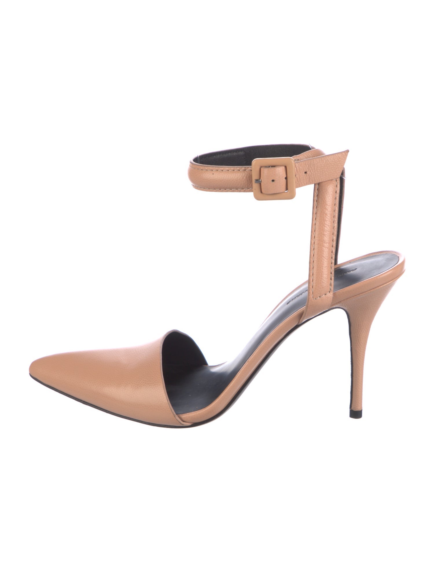 Alexander Wang Leather D'Orsay Pumps