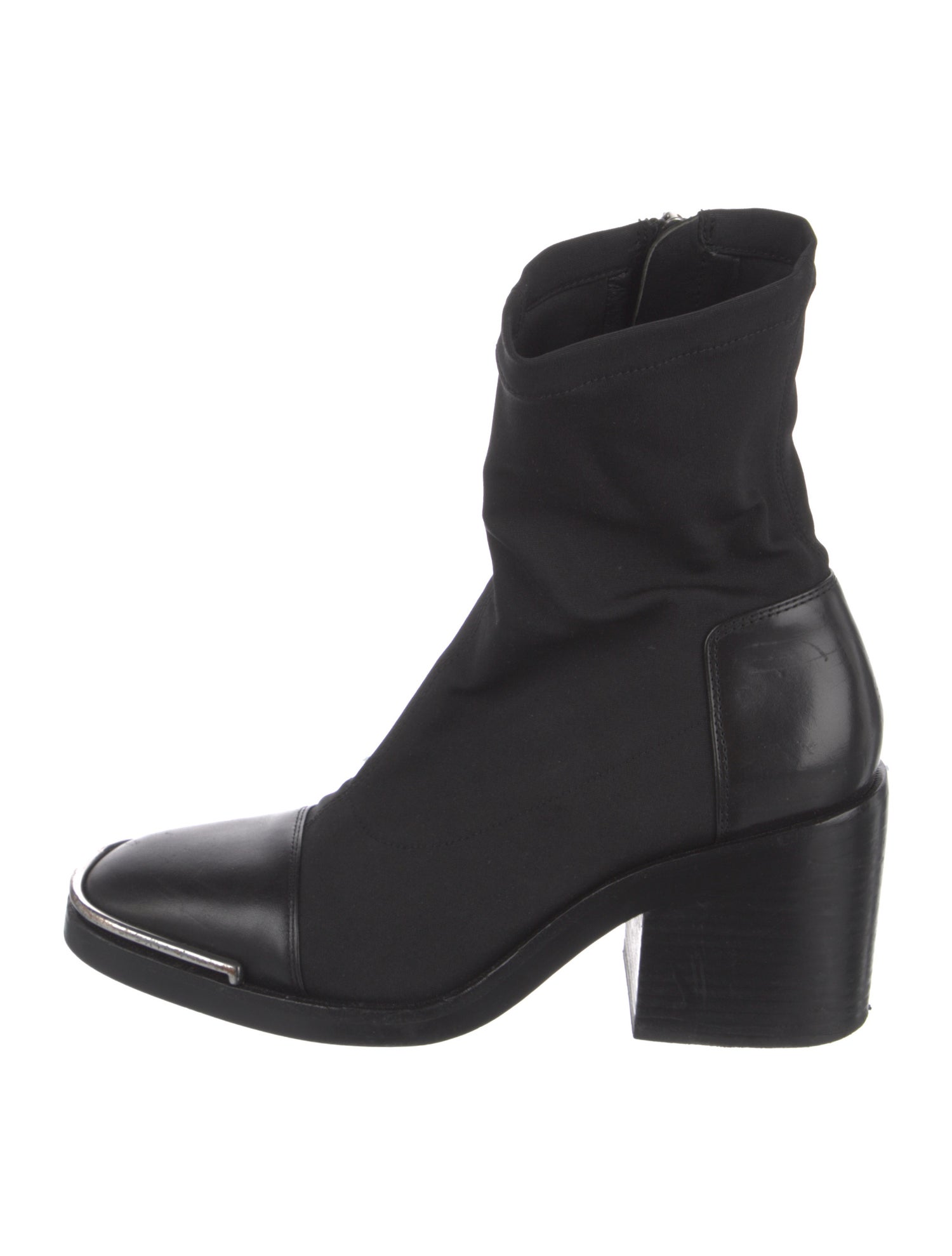 Alexander Wang Leather Sock Boots