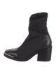 Alexander Wang Leather Sock Boots