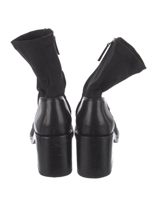 Alexander Wang Leather Sock Boots