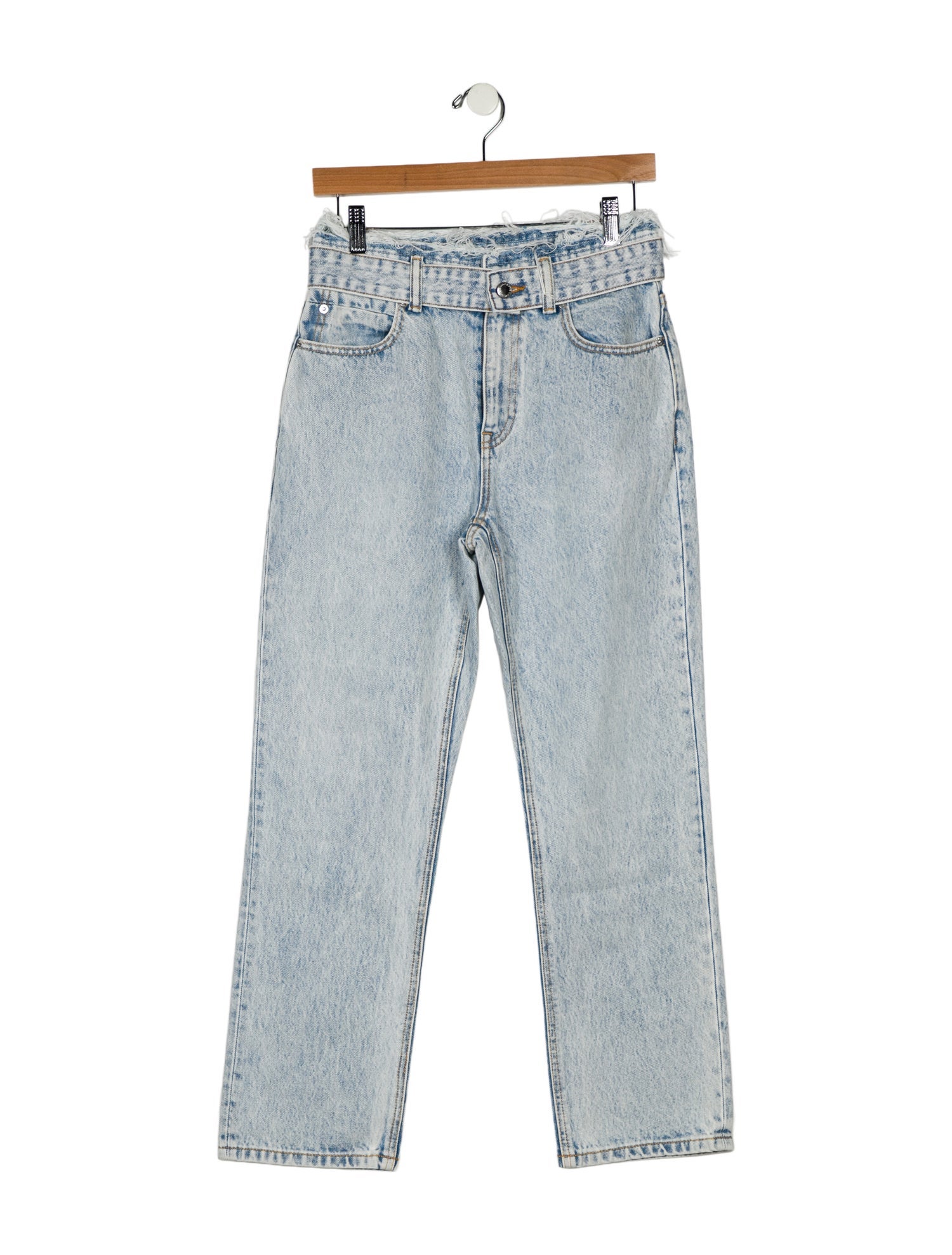Alexander Wang High-Rise Straight Leg Jeans w/ Tags