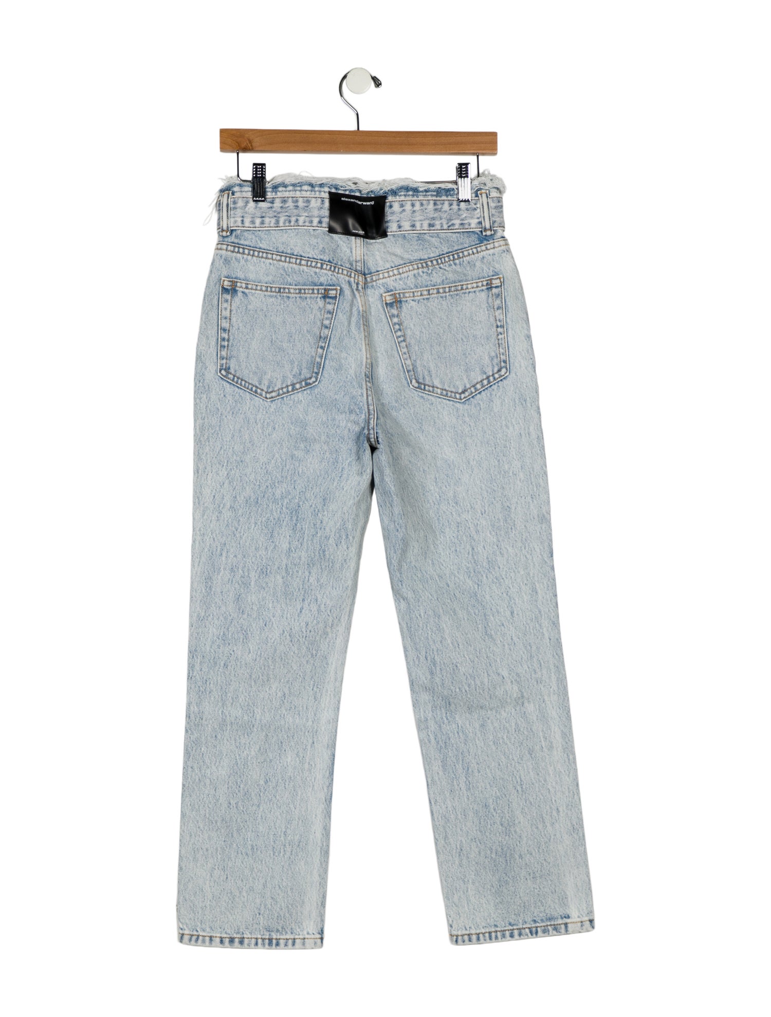 Alexander Wang High-Rise Straight Leg Jeans w/ Tags