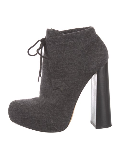 Alexander Wang Wool Lace-Up Boots
