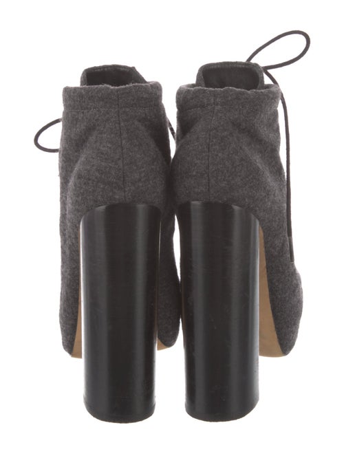 Alexander Wang Wool Lace-Up Boots