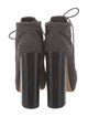 Alexander Wang Wool Lace-Up Boots