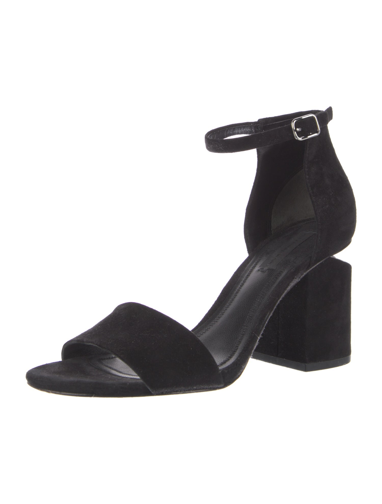 Alexander Wang Suede Cutout Accent Sandals