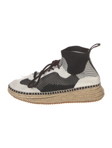 Alexander Wang Sneakers Colorblock Pattern Espadrille 9