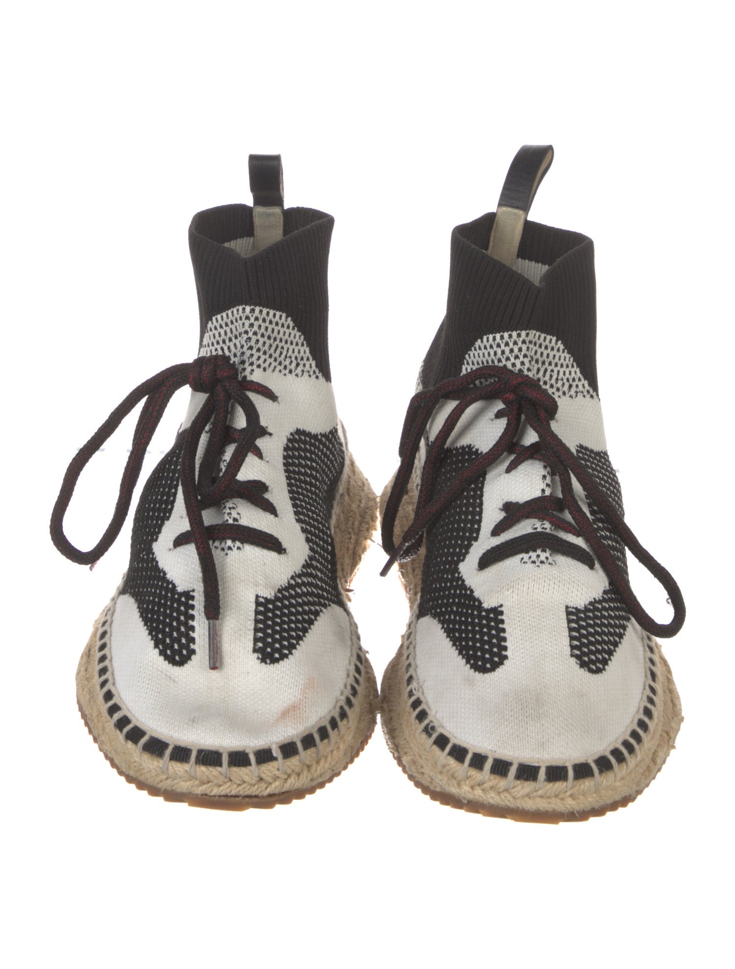 Alexander Wang Colorblock Pattern Espadrille Sneakers