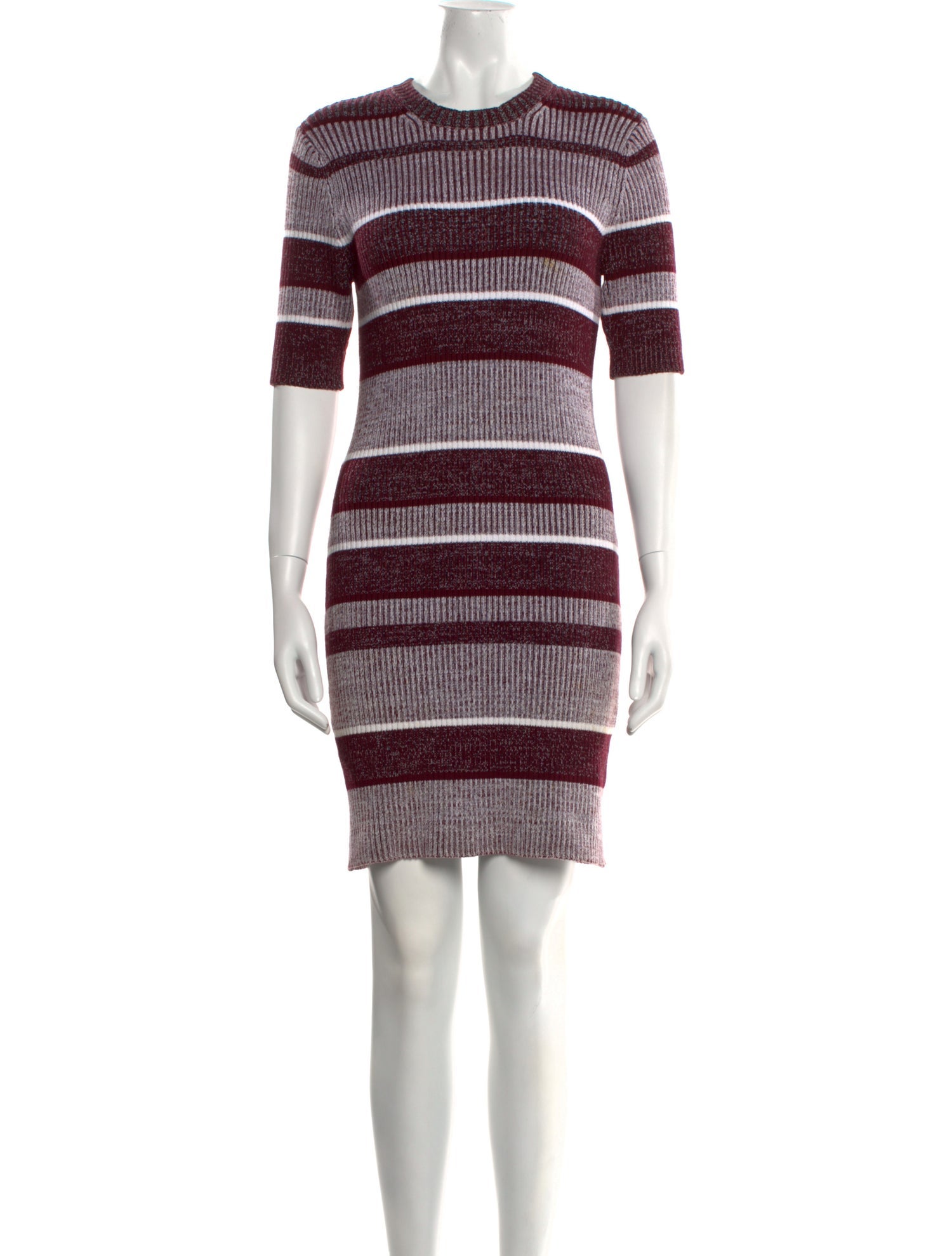 T by Alexander Wang Striped Mini Dress