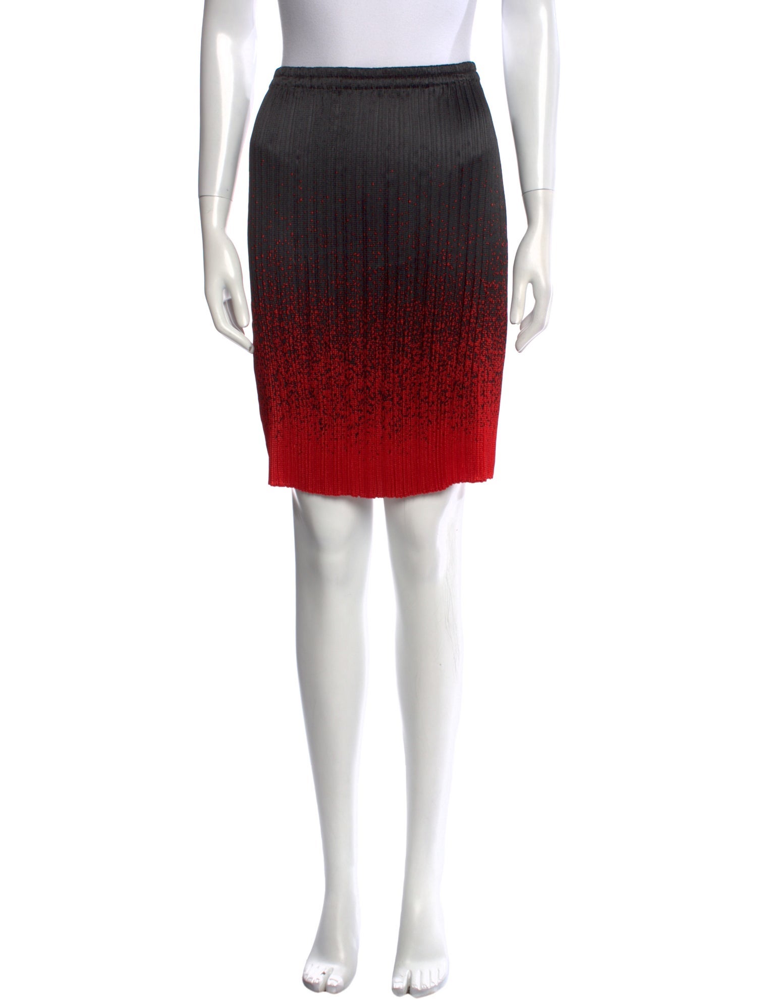 Alexander Wang Colorblock Pattern Knee-Length Skirt