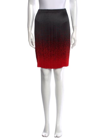 Alexander Wang Colorblock Pattern Knee-Length Skirt