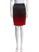 Alexander Wang Colorblock Pattern Knee-Length Skirt