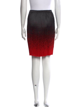 Alexander Wang Colorblock Pattern Knee-Length Skirt
