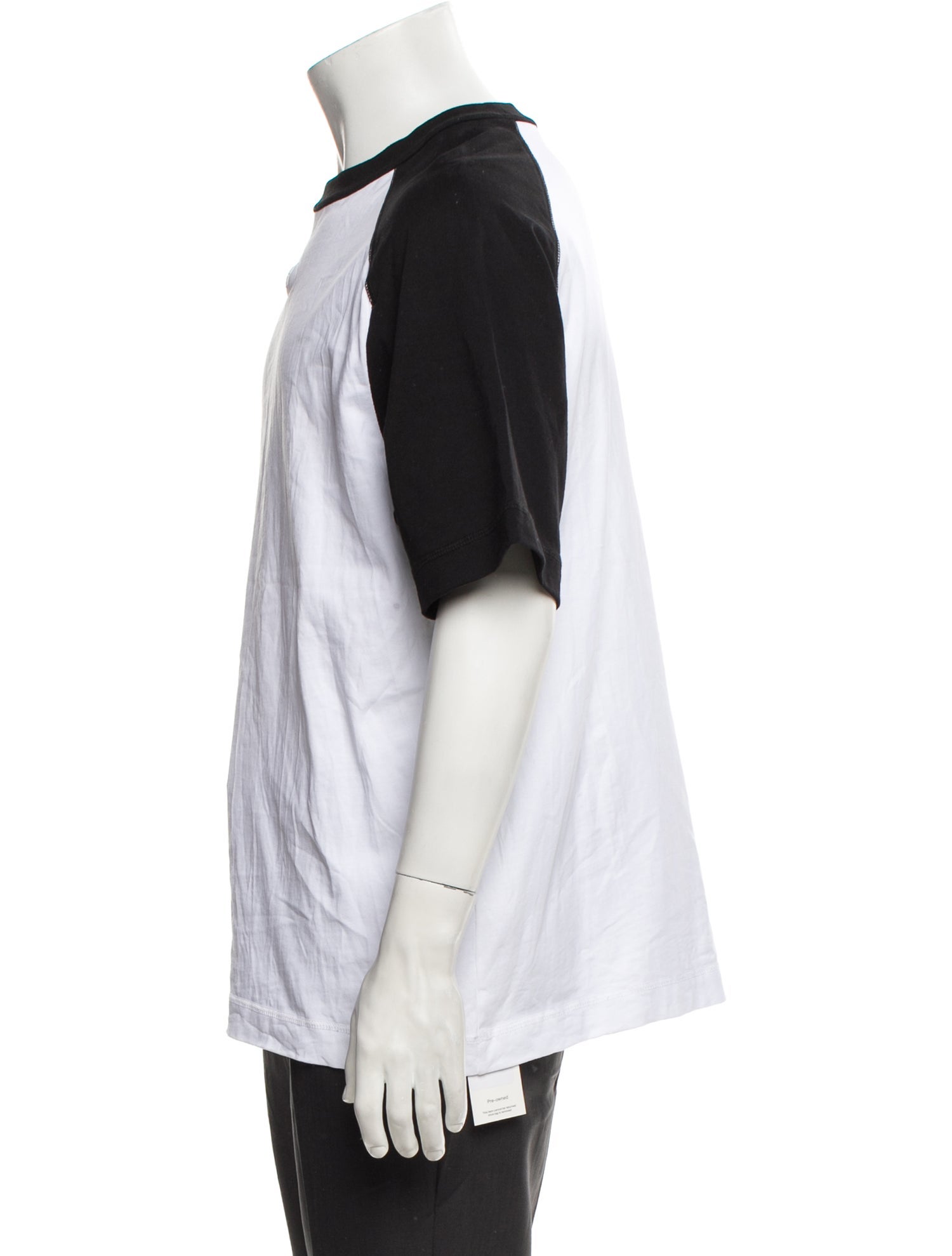 Alexander Wang Colorblock Pattern Crew Neck T-Shirt