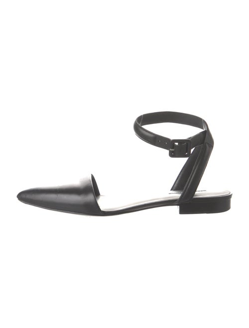 Alexander Wang Leather D'Orsay Flats
