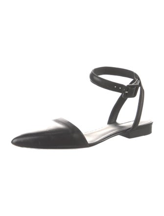 Alexander Wang Leather D'Orsay Flats