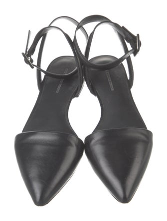 Alexander Wang Leather D'Orsay Flats