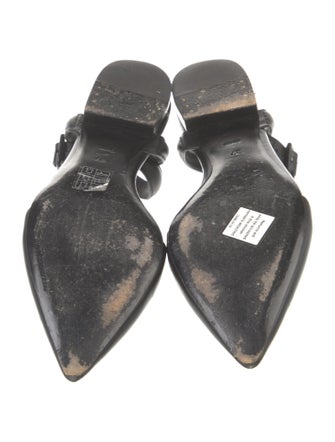 Alexander Wang Leather D'Orsay Flats