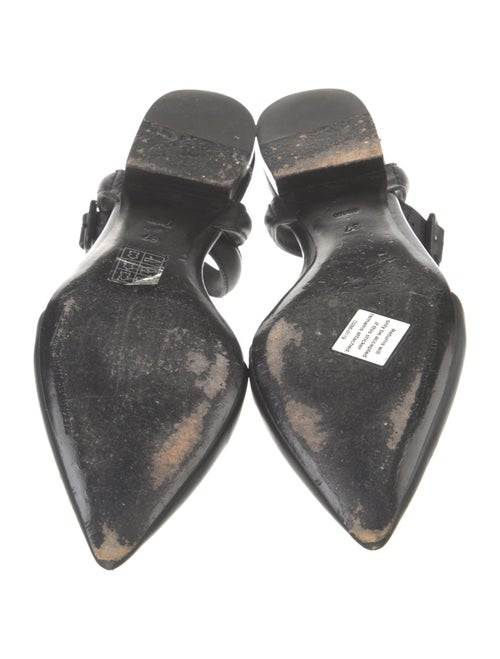 Alexander Wang Leather D'Orsay Flats