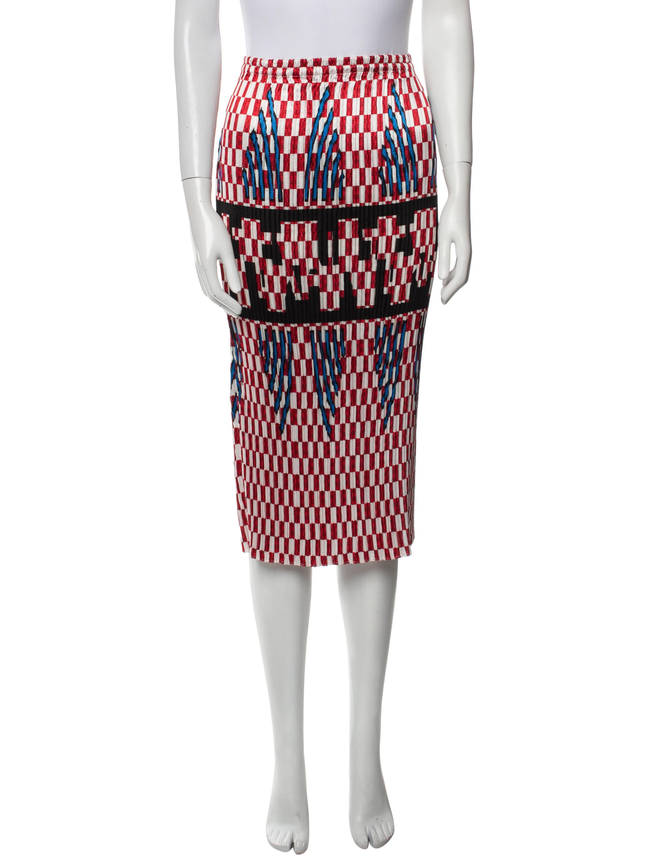 Alexander Wang Printed Knee-Length Skirt