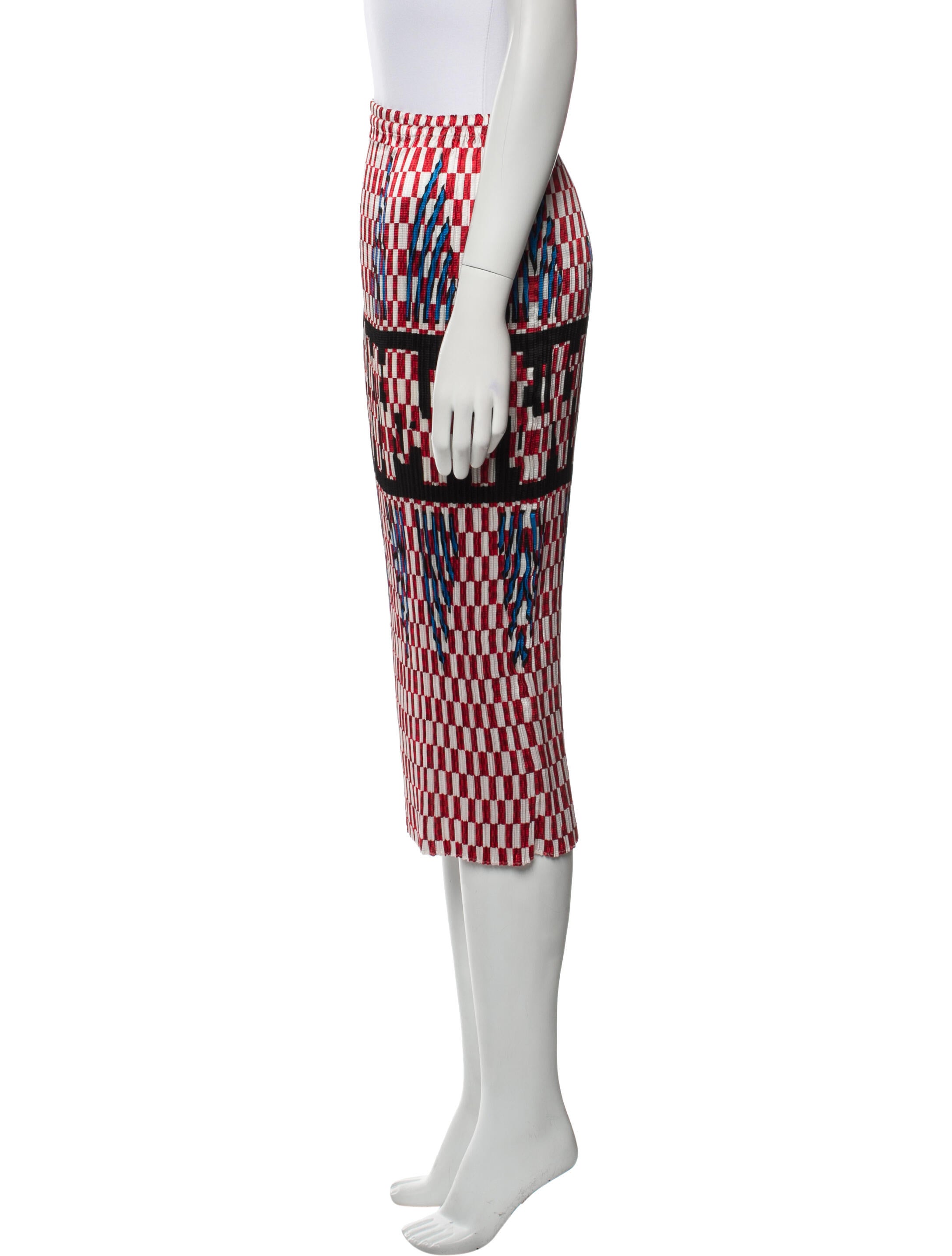 Alexander Wang Printed Knee-Length Skirt