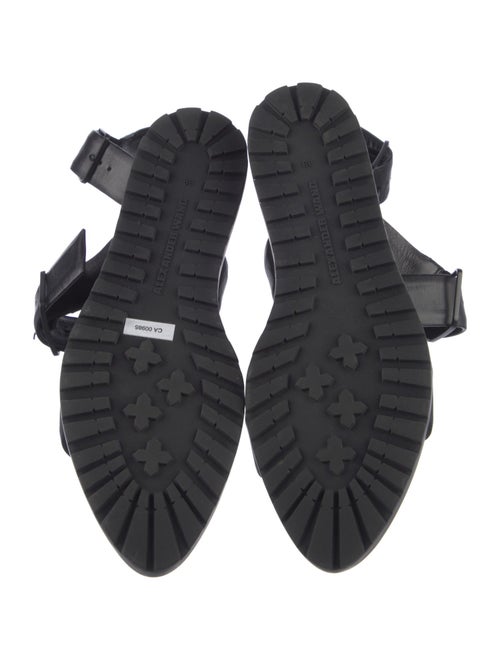 Alexander Wang Leather Gladiator Sandals
