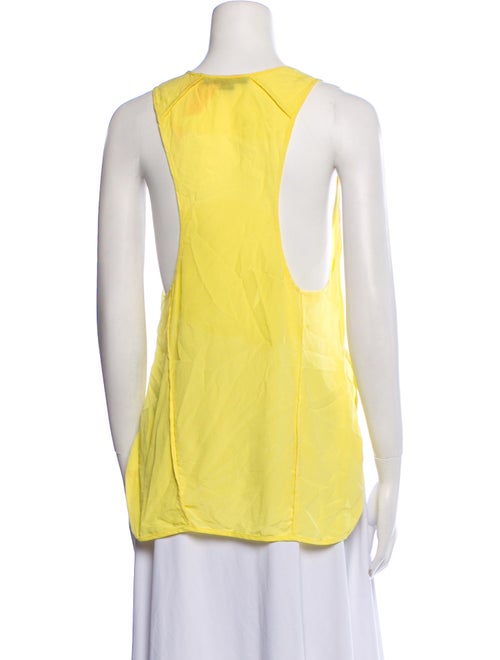 Alexander Wang Silk Scoop Neck Top