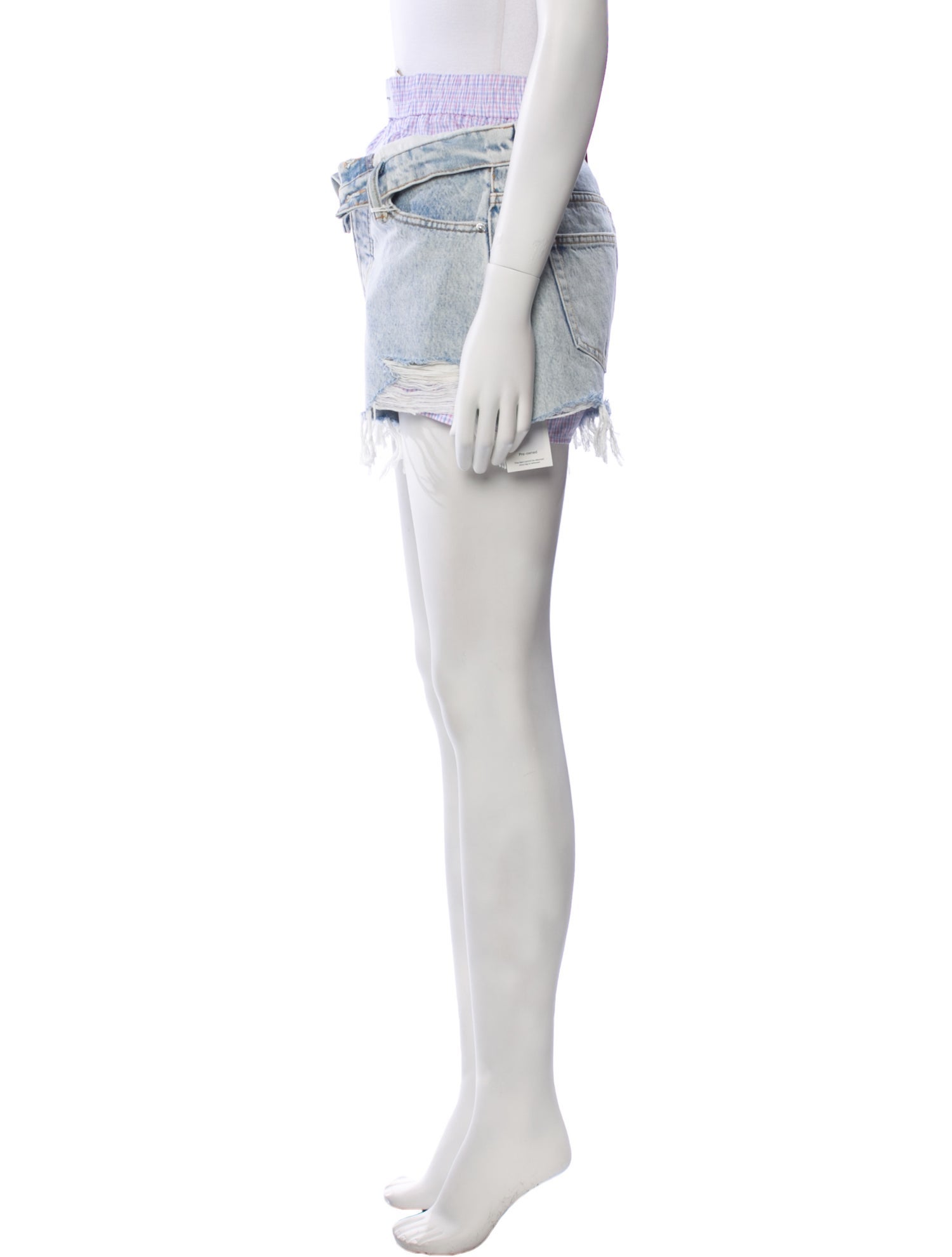 Alexander Wang Striped Mini Shorts w/ Tags