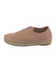 Alexander Wang Leather Whipstitch Trim Espadrilles