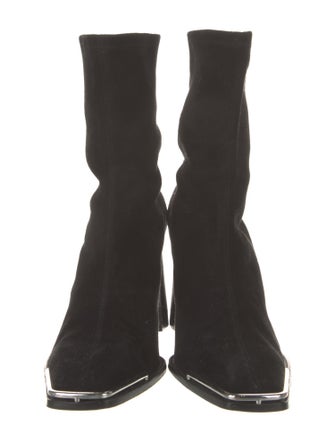 Alexander Wang Suede Sock Boots