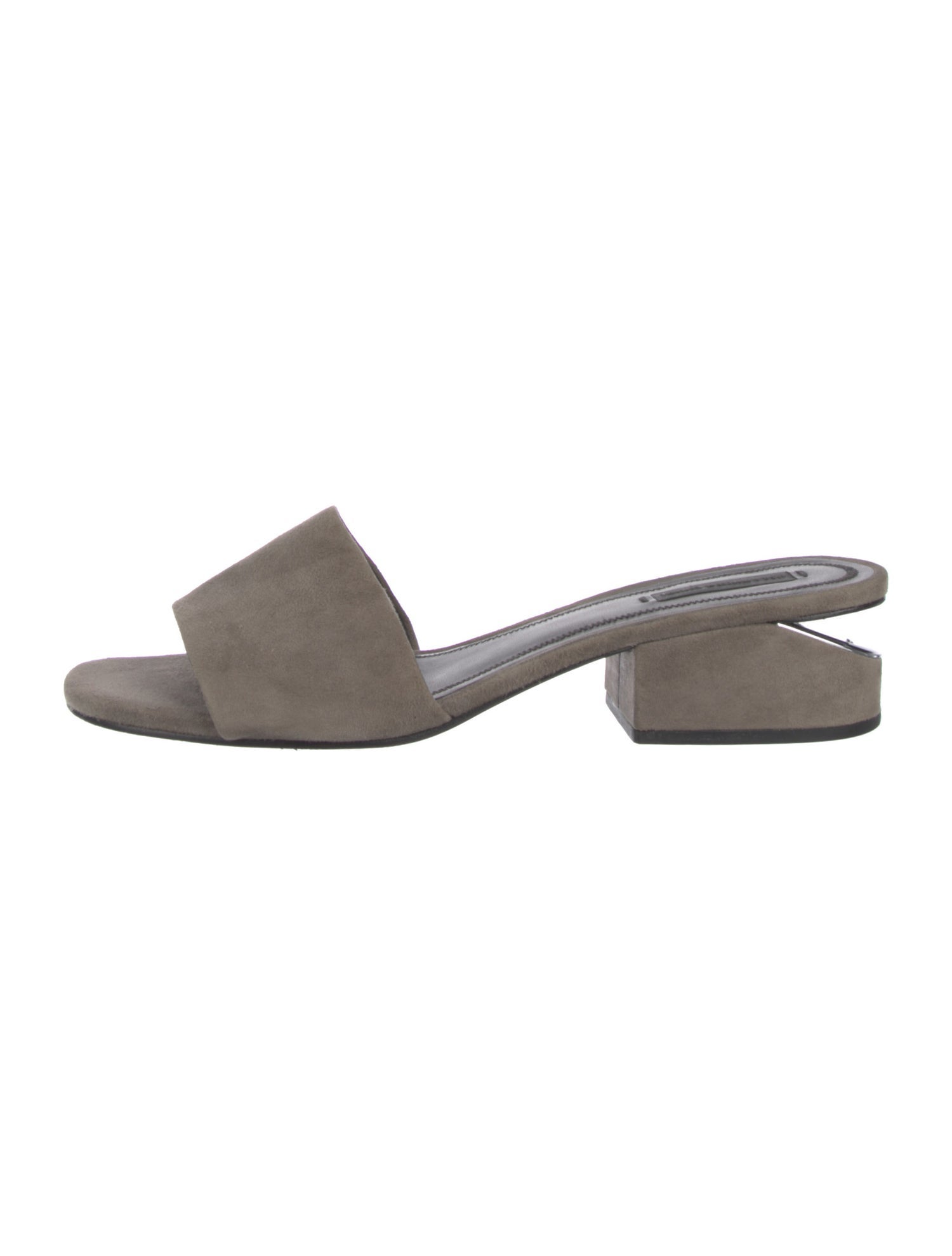 Alexander Wang Suede Slides