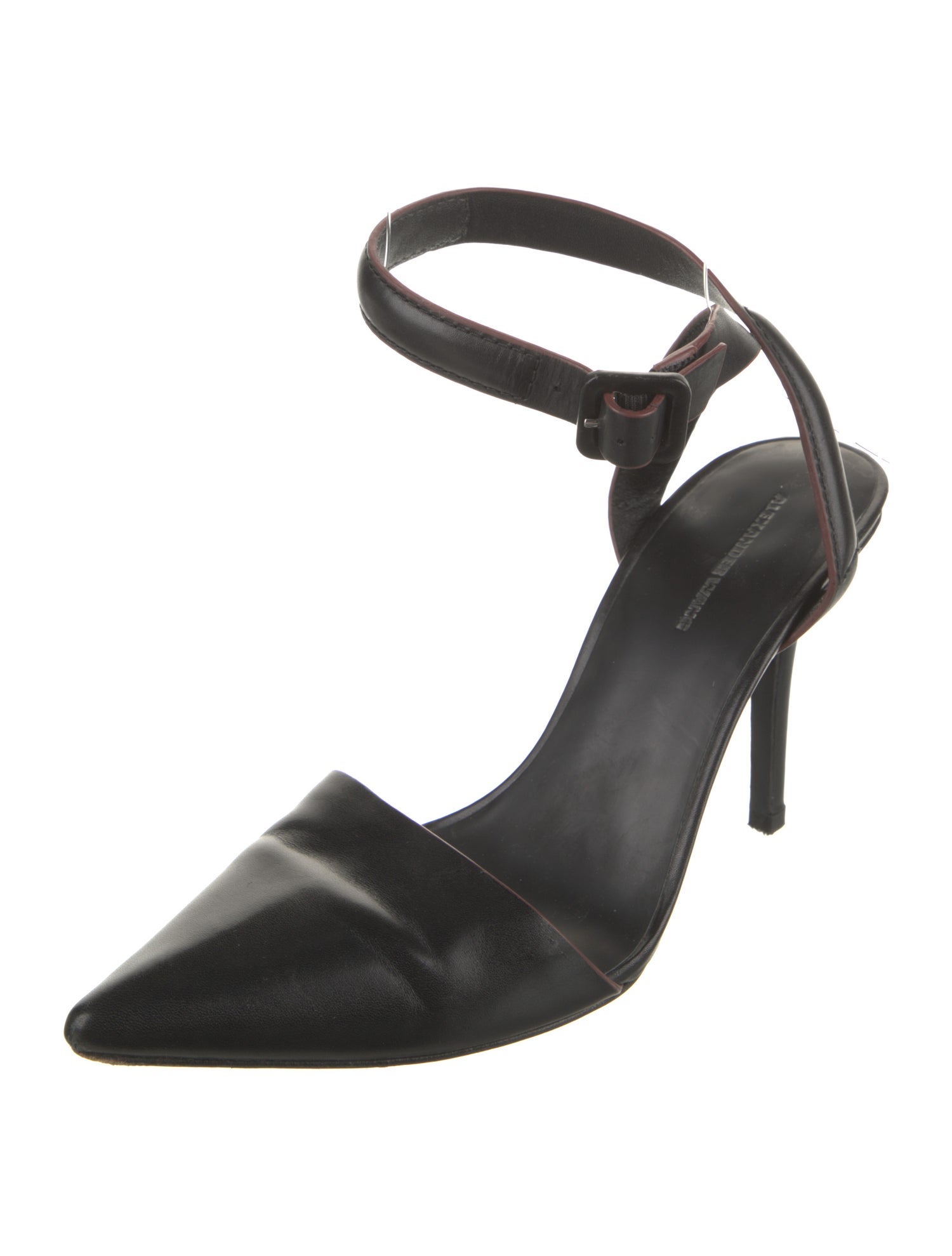 Alexander Wang Leather D'Orsay Pumps