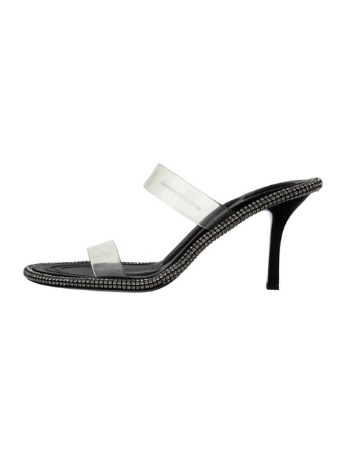 Alexander Wang PVC Crystal Embellishments Slides