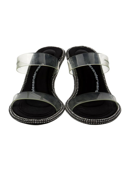 Alexander Wang PVC Crystal Embellishments Slides