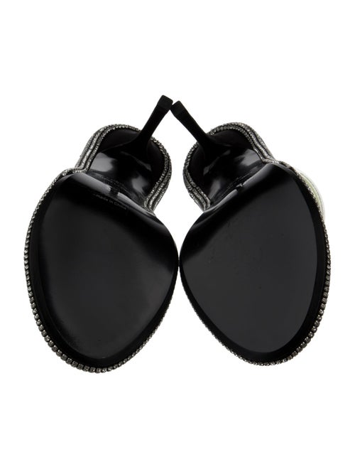 Alexander Wang PVC Crystal Embellishments Slides