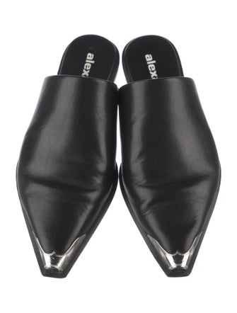 Alexander Wang Leather Mules