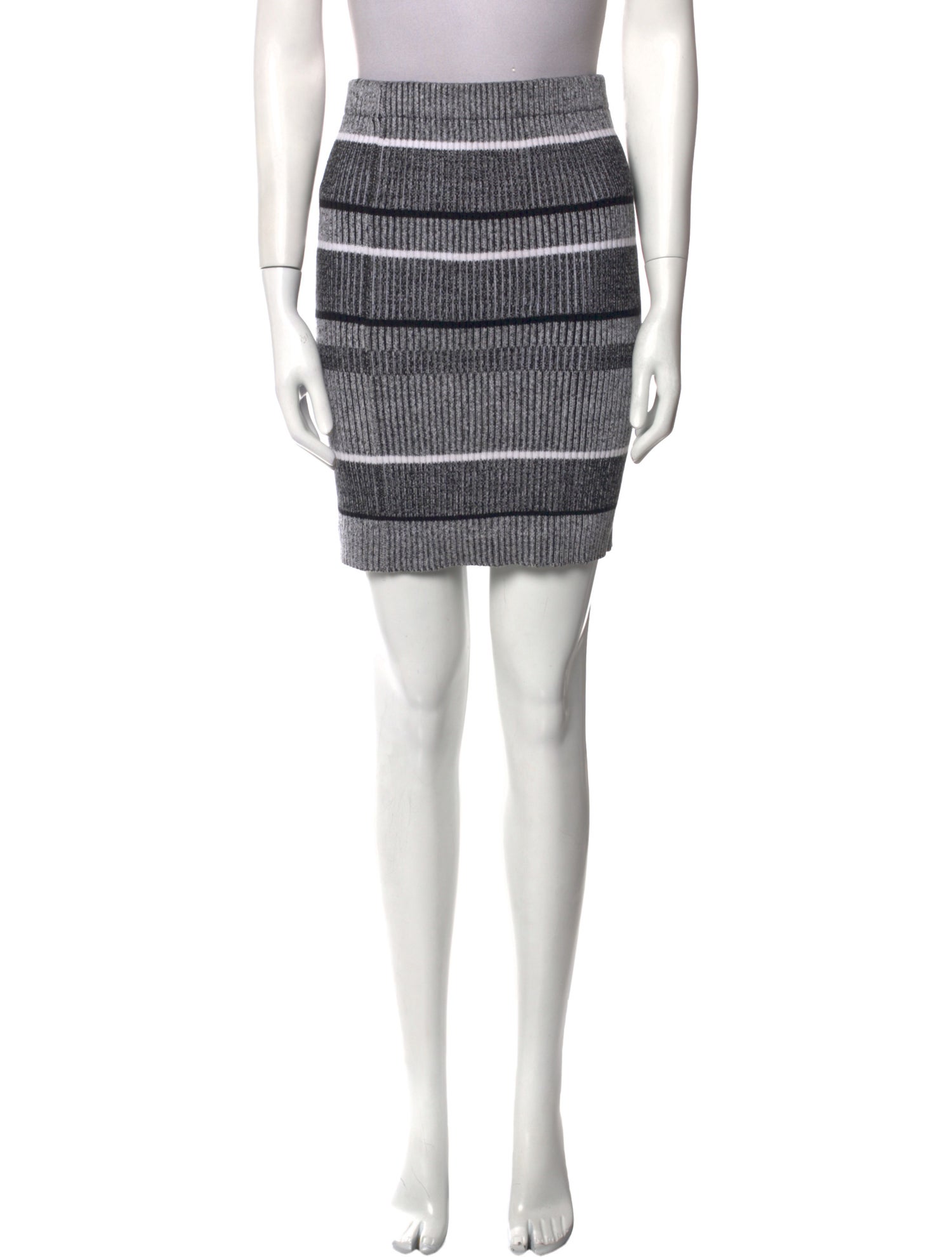 Alexander Wang Striped Mini Skirt