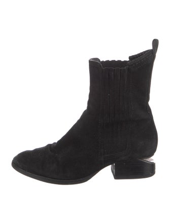 Alexander Wang Suede Chelsea Boots
