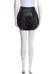 Alexander Wang Leather Mini Shorts