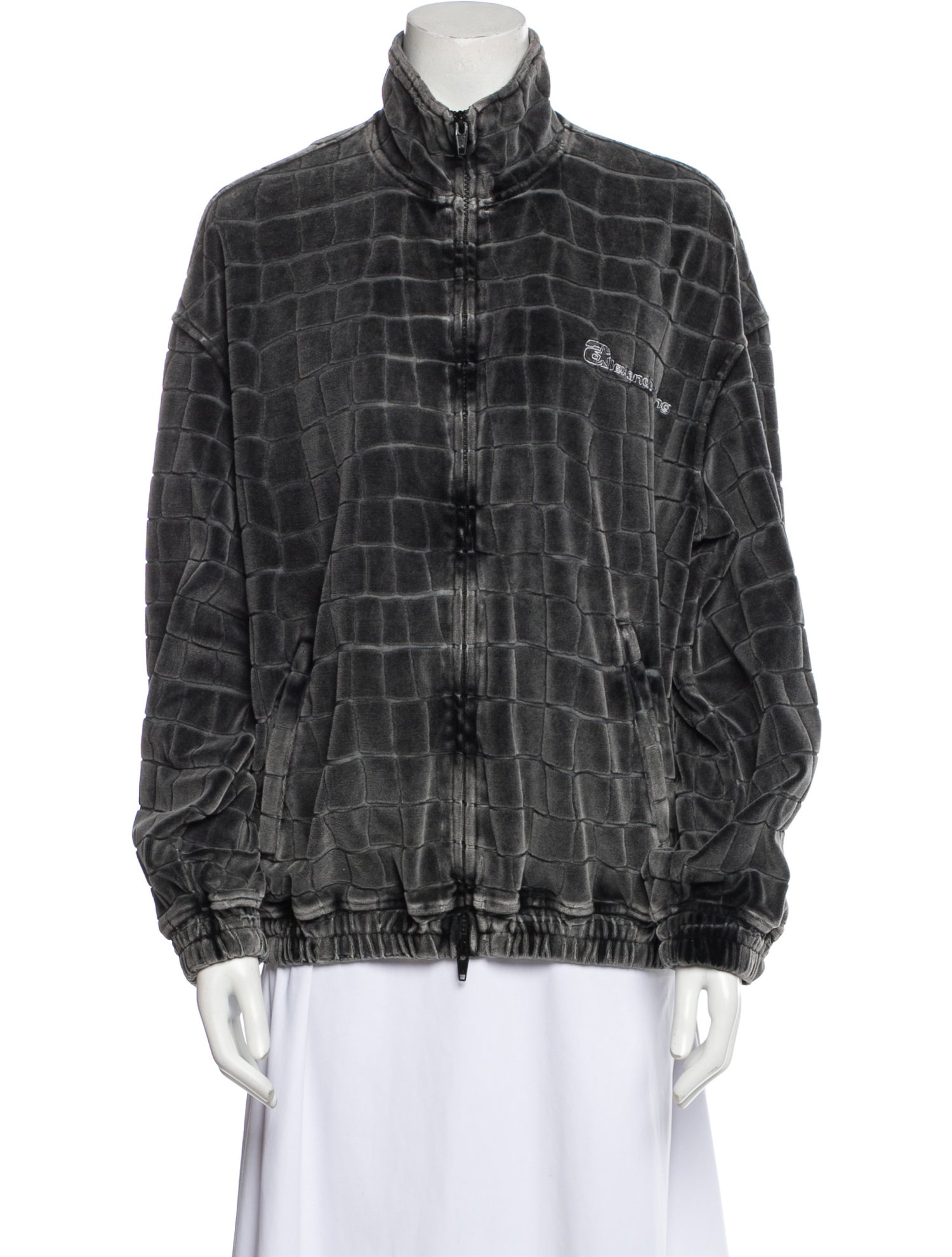Alexander Wang Plaid Print Jacket
