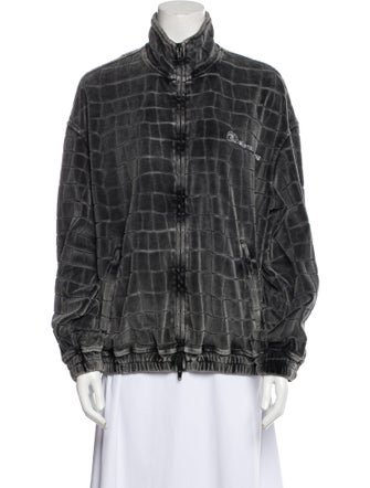 Alexander Wang Plaid Print Jacket