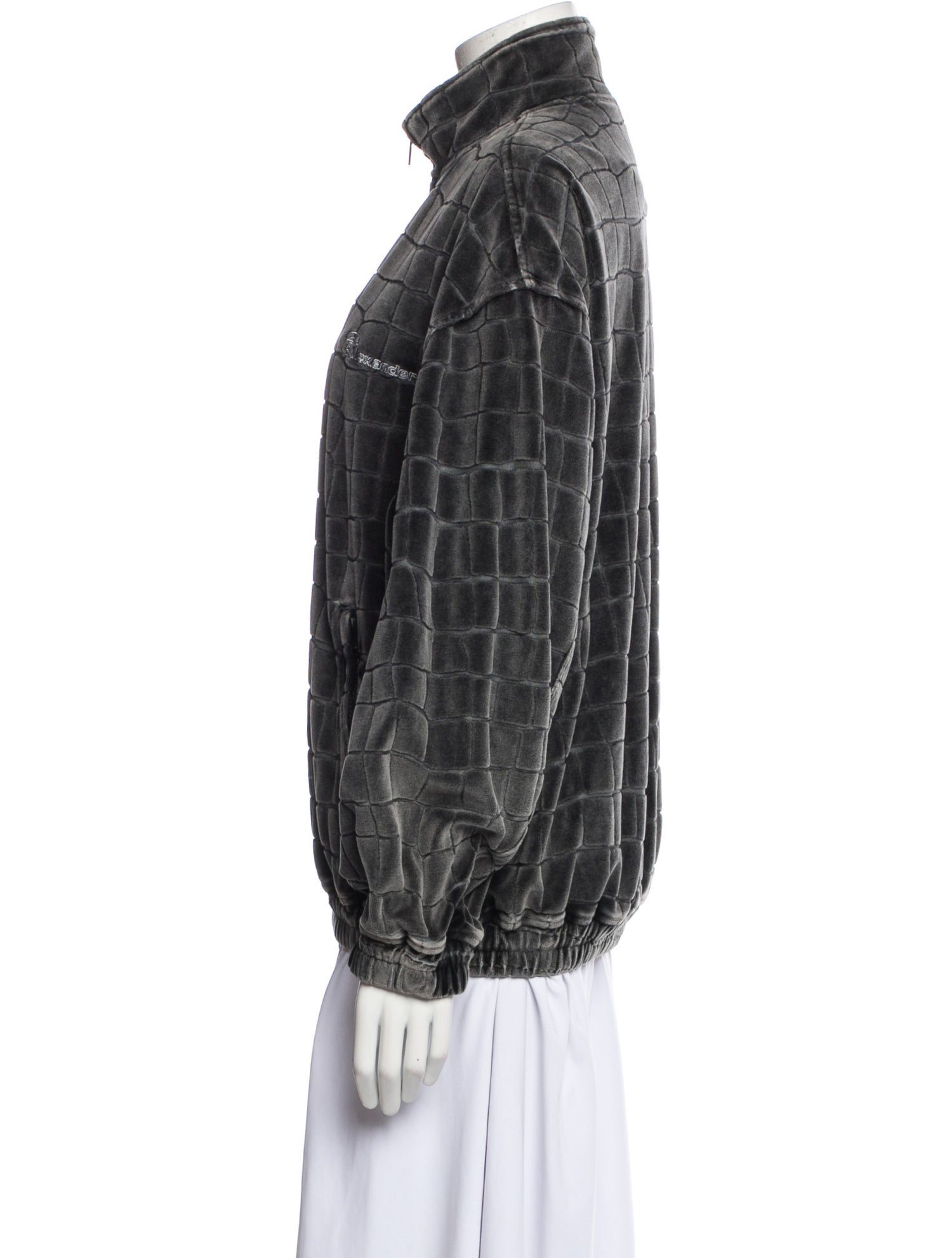 Alexander Wang Plaid Print Jacket