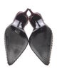 Alexander Wang Leather Studded Accents Slingback Pumps