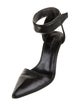 Alexander Wang Leather Cutout Accent D'Orsay Pumps
