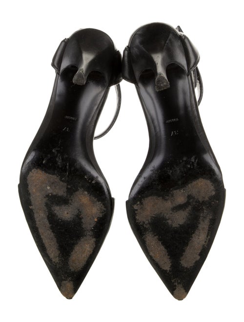 Alexander Wang Leather Cutout Accent D'Orsay Pumps