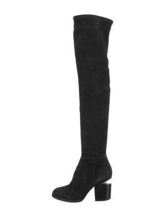 Alexander Wang Suede Sock Boots
