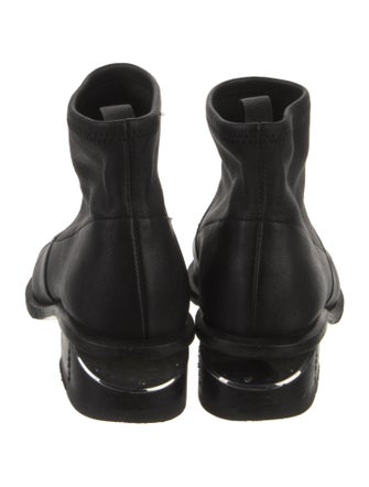 Alexander Wang Leather Whipstitch Trim Boots