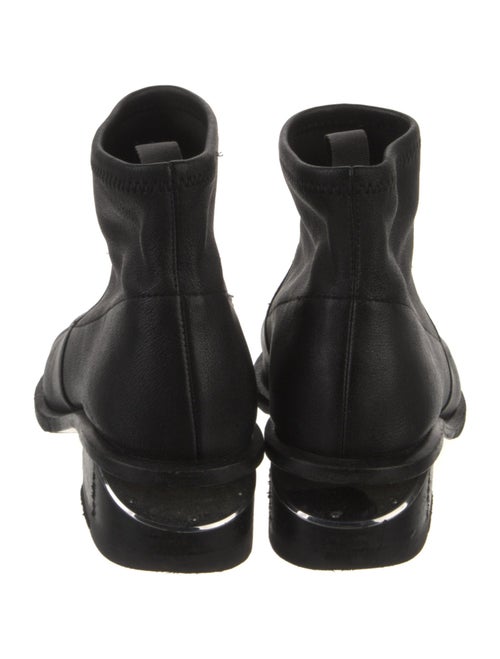 Alexander Wang Leather Whipstitch Trim Boots