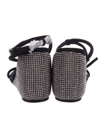 Alexander Wang Crystal Embellishments Sandals