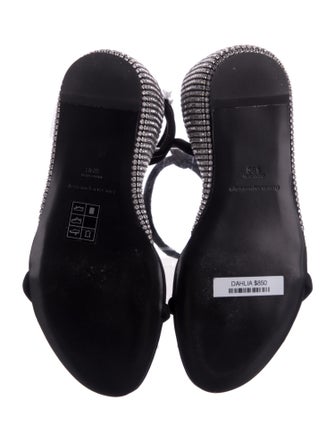 Alexander Wang Crystal Embellishments Sandals